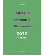Conseils en pharmacie 2022, 6e éd.