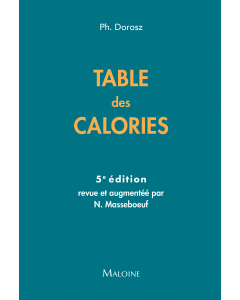 Table des calories, 5e éd.