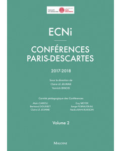 ECNi : Conférences Paris-Descartes Volume 2  2017-2018