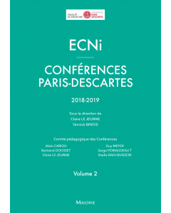 ECNi : Conférences Paris-Descartes Volume 2  2018-2019